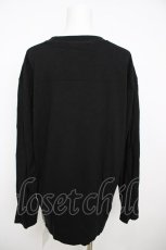 画像2: NieR Clothing / NieRちゃん×がおまる COTTON CUTSEW XL 黒 Y-26-07-15-099-PU-TO-SZ-ZY (2)