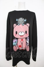画像1: NieR Clothing / グル~ミ~×NIERコラボデザインドライカットソー〔吸汗速乾×UVカット機能付き〕 XXL 黒 Y-26-07-15-101-PU-TO-SZ-ZY (1)