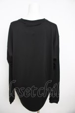 画像2: NieR Clothing / グル~ミ~×NIERコラボデザインドライカットソー〔吸汗速乾×UVカット機能付き〕 XXL 黒 Y-26-07-15-101-PU-TO-SZ-ZY (2)