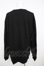画像2: NieR Clothing / ONE君×どらやきCOTTON CUTSEW L 黒 Y-26-07-15-104-PU-TO-SZ-ZY (2)