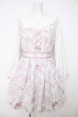 画像1: LIZ LISA / SewingBear柄ワンピース 0 ピンク Y-26-07-15-128-LO-OP-SZ-ZY (1)