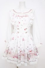 画像1: LIZ LISA / Many Hearts Afternoonteaワンピース 0 白 Y-26-07-15-131-LO-OP-SZ-ZY (1)