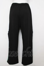 画像2: NieR Clothing / 4POCKET SIDE LINE SWEATPANTS【シエルFACE】パンツ F 黒 Y-26-07-15-140-PU-PA-SZ-ZY (2)
