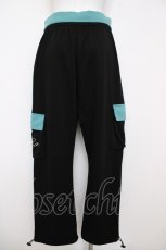 画像2: NieR Clothing / 裾ドロスト4POCKETSTYLE-UPパンツ F 黒 Y-26-07-15-141-PU-PA-SZ-ZY (2)