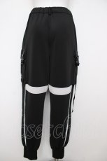 画像2: ililil / サイバーリフレクターロングパンツ F 黒 Y-26-07-15-143-PU-PA-SZ-ZY (2)