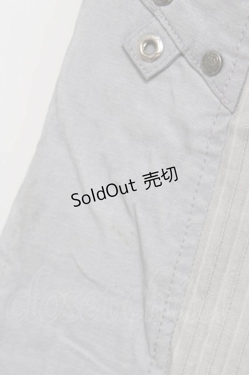 画像3: Ozz Croce / ポケット刺繍フレアパンツ  グレー Y-26-07-15-146-OO-PA-SZ-ZY (3)