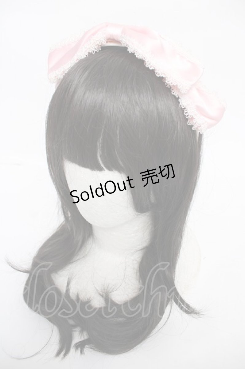 画像1: metamorphose / リボンカチューシャ  ピンク Y-26-07-15-019-ME-AC-SZ-ZT718 (1)