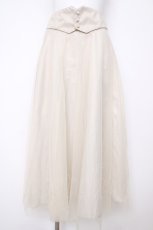 画像1: F&A / バックリボン2wayコルセットチュールスカート F アイボリー Y-26-07-15-165-CA-SK-SZ-ZY (1)