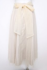 画像2: F&A / バックリボン2wayコルセットチュールスカート F アイボリー Y-26-07-15-165-CA-SK-SZ-ZY (2)
