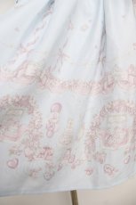 画像3: LIZ LISA / Girls Party柄サスペンダー付スカート 0 サックス Y-26-07-15-170-LO-SK-SZ-ZY (3)