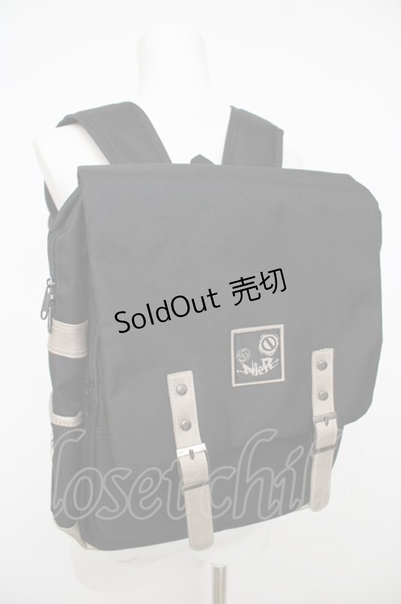 画像1: NieR Clothing / 多収納UTILITY大容量BACKPACK  黒 Y-26-07-15-033-PU-BG-SZ-ZY (1)