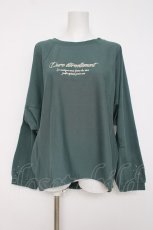 画像1: axes femme / アソートロゴドルマンTシャツ F グリーン Y-26-07-16-036-AX-TS-SZ-ZY (1)