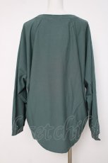 画像2: axes femme / アソートロゴドルマンTシャツ F グリーン Y-26-07-16-036-AX-TS-SZ-ZY (2)