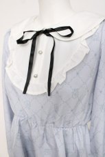 画像3: Honey Cinnamon / ヨークデザインワンピース  グレー Y-26-07-16-069-LO-OP-SZ-ZY (3)