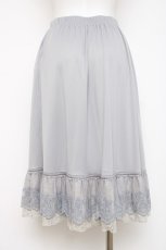 画像2: axes femme / レース重ねペチスカート M グレー Y-26-07-16-091-AX-SK-SZ-ZY (2)