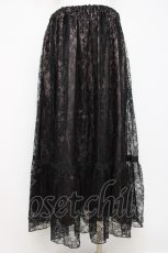 画像2: axes femme / レーススカート 3L 黒 Y-26-07-16-093-AX-SK-SZ-ZY (2)