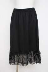 画像1: axes femme / ドットチュール使いペチスカート M 黒 Y-26-07-16-098-AX-SK-SZ-ZY (1)