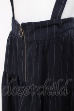 画像3: axes femme POETIQUE / ハーネスデザインサス付スカート  紺 Y-26-07-16-110-AX-SK-SZ-ZY (3)
