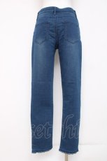 画像2: axes femme / 香水×バラ刺繍デニムパギンス L ウォッシュ Y-26-07-16-125-AX-PA-SZ-ZY (2)
