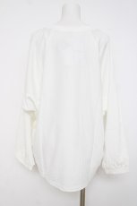 画像2: axes femme / アソートロゴドルマンTシャツ F 生成り Y-26-07-16-027-AX-TS-SZ-ZY (2)