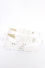 画像4: axes femme POETIQUE / サテンバレエスニーカー L 白 Y-26-07-17-003-AX-SH-SZ-ZY (4)