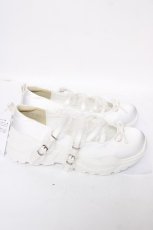 画像4: axes femme POETIQUE / サテンバレエスニーカー L 白 Y-26-07-17-032-AX-SH-SZ-ZY (4)