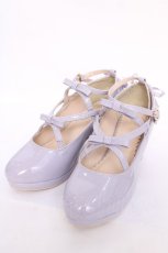 画像1: axes femme POETIQUE / レースアップパンプス L ラベンダー Y-26-07-17-006-AX-SH-SZ-ZY (1)