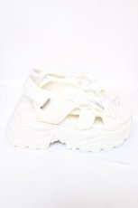 画像4: axes femme POETIQUE / レースアップスポサン L 白 Y-26-07-17-053-AX-SH-SZ-ZY (4)