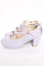 画像2: axes femme POETIQUE / レースアップパンプス L ラベンダー Y-26-07-17-006-AX-SH-SZ-ZY (2)