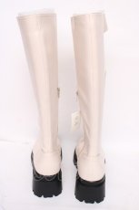 画像3: axes femme POETIQUE / レースアップロングブーツ L 生成り Y-26-07-17-065-AX-SH-SZ-ZY (3)