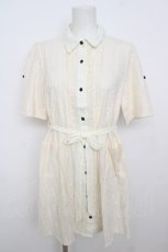 画像1: axes femme / コットンレースチュニック M 生成り Y-26-07-18-052-AX-OP-SZ-ZY (1)