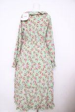 画像2: FLC / 星野桜子コラボ2way柄ワンピース  グリーン Y-26-07-18-062-LO-OP-SZ-ZY (2)
