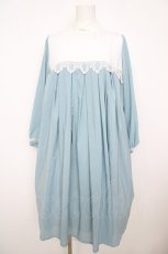 画像1: SERAPHIM / テレーズワンピース  ブルー Y-26-07-18-064-LO-OP-SZ-ZY (1)