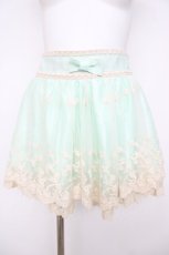 画像1: LIZ LISA / 刺繍レーススカート  ミント Y-26-07-18-078-LO-SK-SZ-ZY (1)