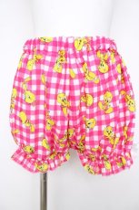画像1: Nile Perch / Tweety コラボレーション かぼちゃパンツ  ピンク Y-26-07-18-104-LO-PA-SZ-ZY (1)