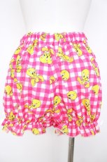 画像2: Nile Perch / Tweety コラボレーション かぼちゃパンツ  ピンク Y-26-07-18-104-LO-PA-SZ-ZY (2)