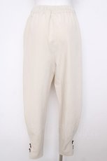 画像2: axes femme POETIQUE / チャイナボタンラインパンツ M ベージュ Y-26-07-18-116-AX-PA-SZ-ZY (2)