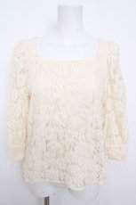 画像1: axes femme / トップス M 生成り Y-26-07-18-019-AX-TO-SZ-ZY (1)