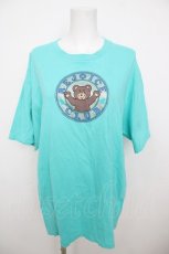 画像1: Candy Stripper / ベアプリントTシャツ  ミント Y-26-07-18-040-PU-TO-SZ-ZY (1)