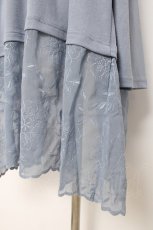 画像3: axes femme / フード付UVカットロングカーディガン F ブルー Y-26-07-20-004-AX-TO-SZ-ZY (3)