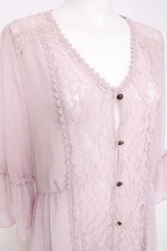 画像4: axes femme / バックレースアップガウン M アワピンク Y-26-07-20-049-AX-TO-SZ-ZY (4)