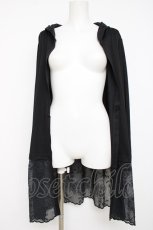 画像1: axes femme / フード付UVカットロングカーディガン F 黒 Y-26-07-20-006-AX-TO-SZ-ZY (1)