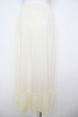 画像2: axes femme / 薔薇レースロングペチスカート M 生成り Y-26-07-20-059-AX-SK-SZ-ZY (2)