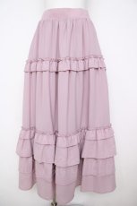 画像1: axes femme kawaii / ロマンティックフリルスカート M ピンク Y-26-07-20-067-AX-SK-SZ-ZY (1)