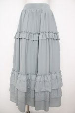 画像1: axes femme kawaii / ロマンティックフリルスカート M ミント Y-26-07-20-068-AX-SK-SZ-ZY (1)