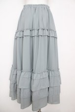 画像2: axes femme kawaii / ロマンティックフリルスカート M ミント Y-26-07-20-068-AX-SK-SZ-ZY (2)