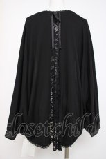 画像2: axes femme / UVカットドルマンカーディガン F 黒 Y-26-07-20-019-AX-TO-SZ-ZY (2)