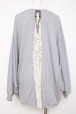 画像2: axes femme / UVカットドルマンカーディガン F サックス Y-26-07-20-020-AX-TO-SZ-ZY (2)