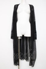 画像1: axes femme / ドロスト長袖レースガウン M 黒 Y-26-07-20-024-AX-TO-SZ-ZY (1)
