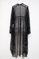 画像2: axes femme / ドロスト長袖レースガウン M 黒 Y-26-07-20-024-AX-TO-SZ-ZY (2)